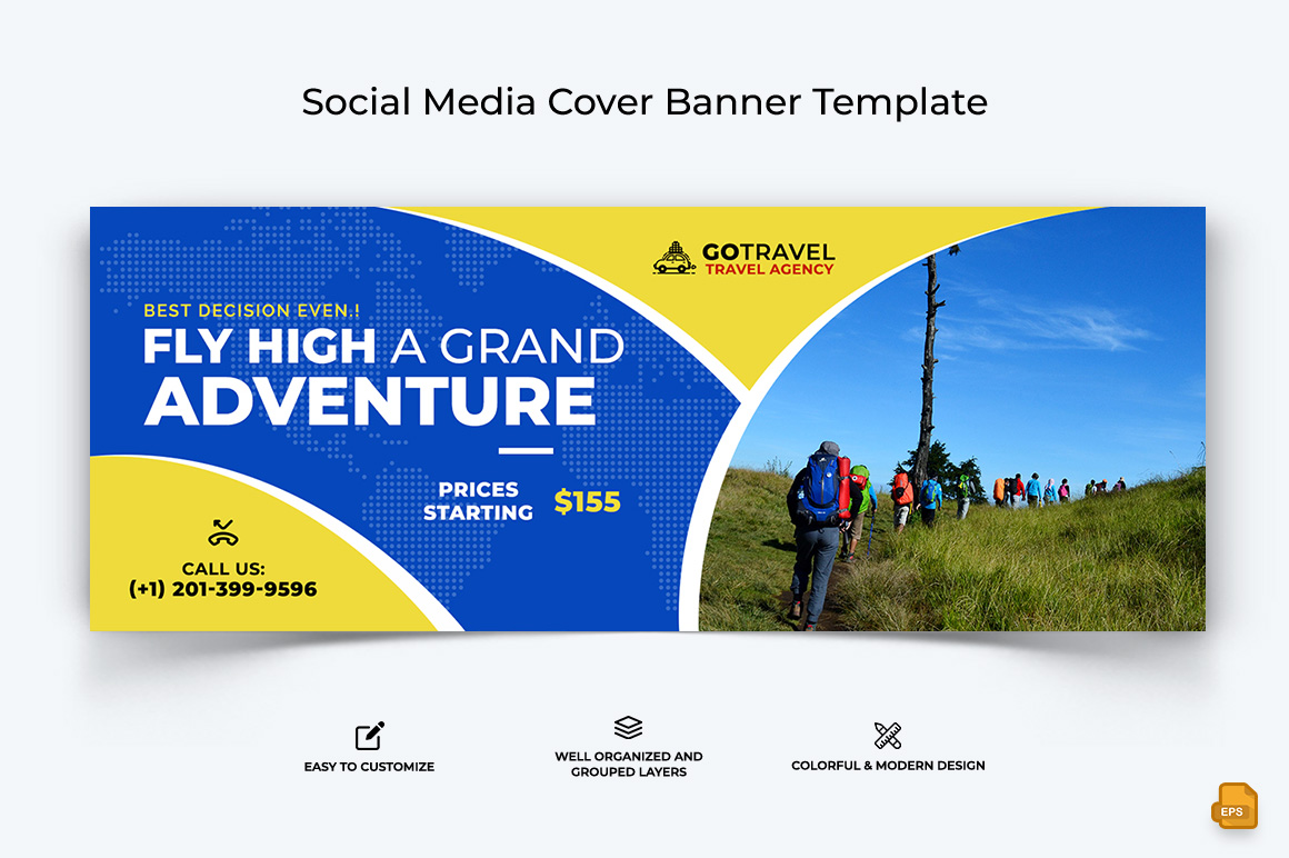 Travel Facebook Cover Banner Design-013