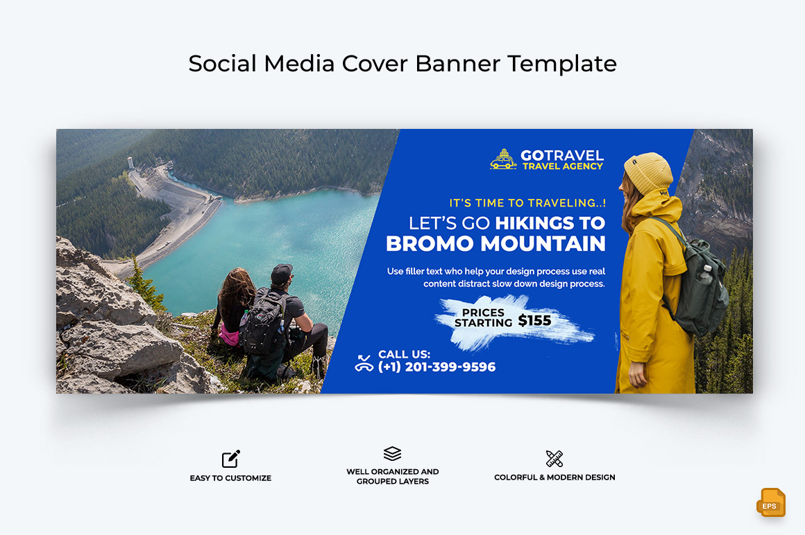 Travel Facebook Cover Banner Design-021