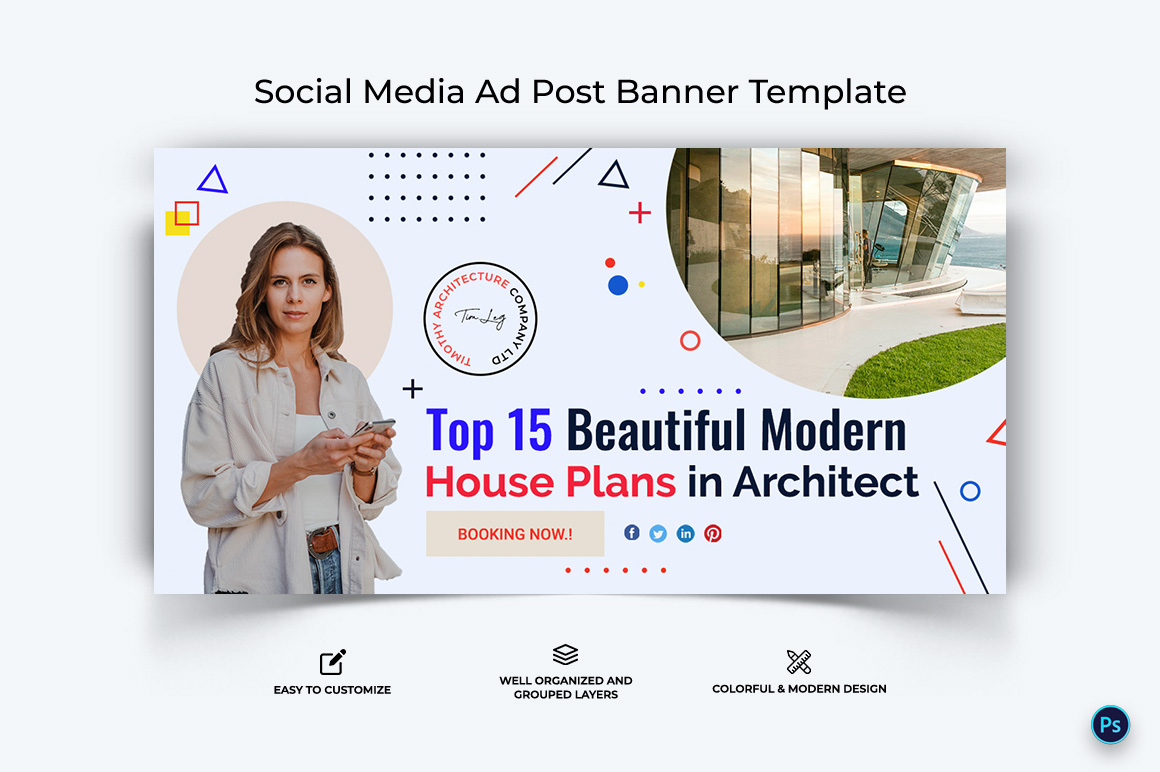 Architecture Facebook Ad Banner Design Template-07