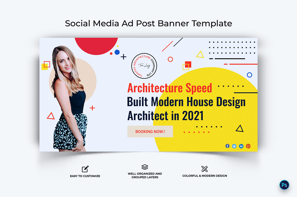 Architecture Facebook Ad Banner Design Template-09