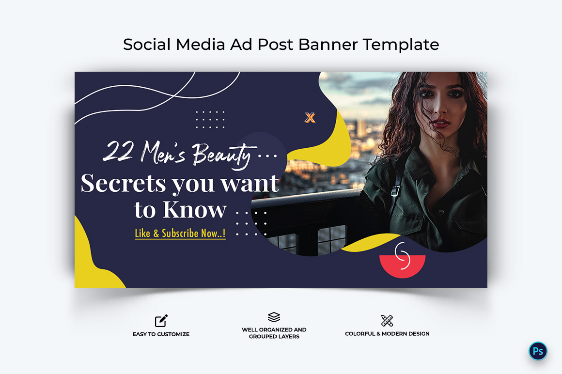 Beauty Tips Facebook Ad Banner Design Template-15