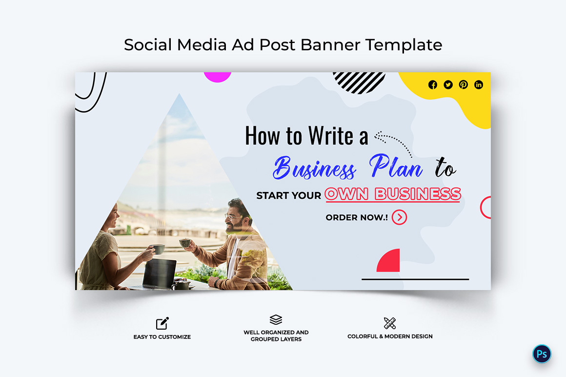 Business Service Facebook Ad Banner Design Template-02