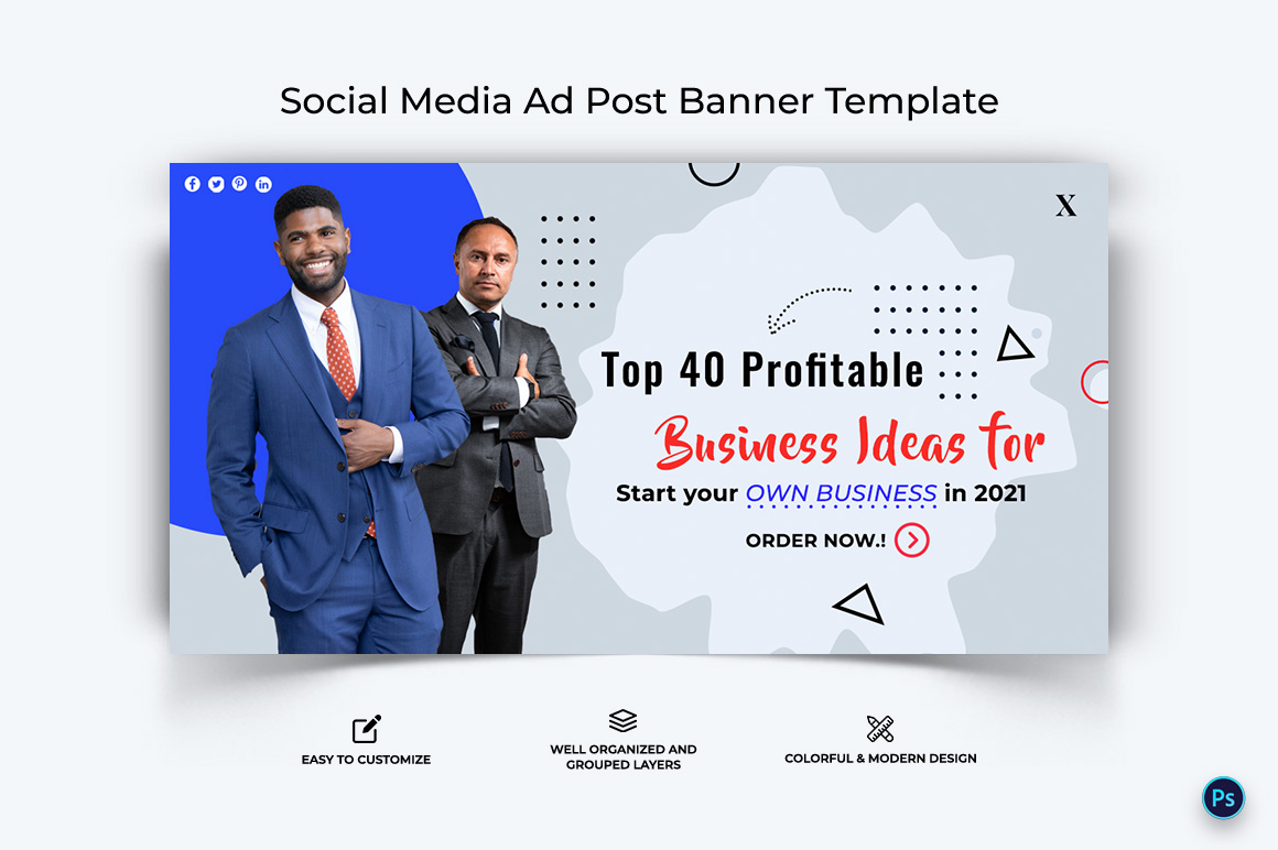 Business Service Facebook Ad Banner Design Template-05