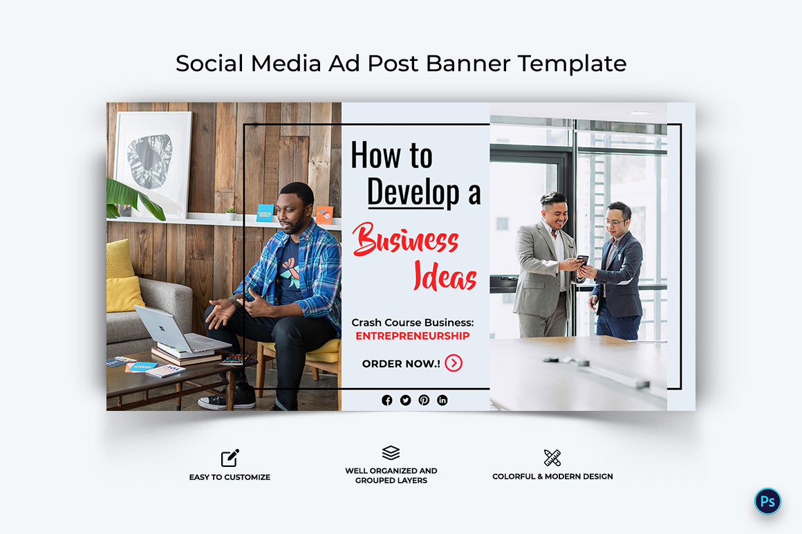 Business Service Facebook Ad Banner Design Template-06