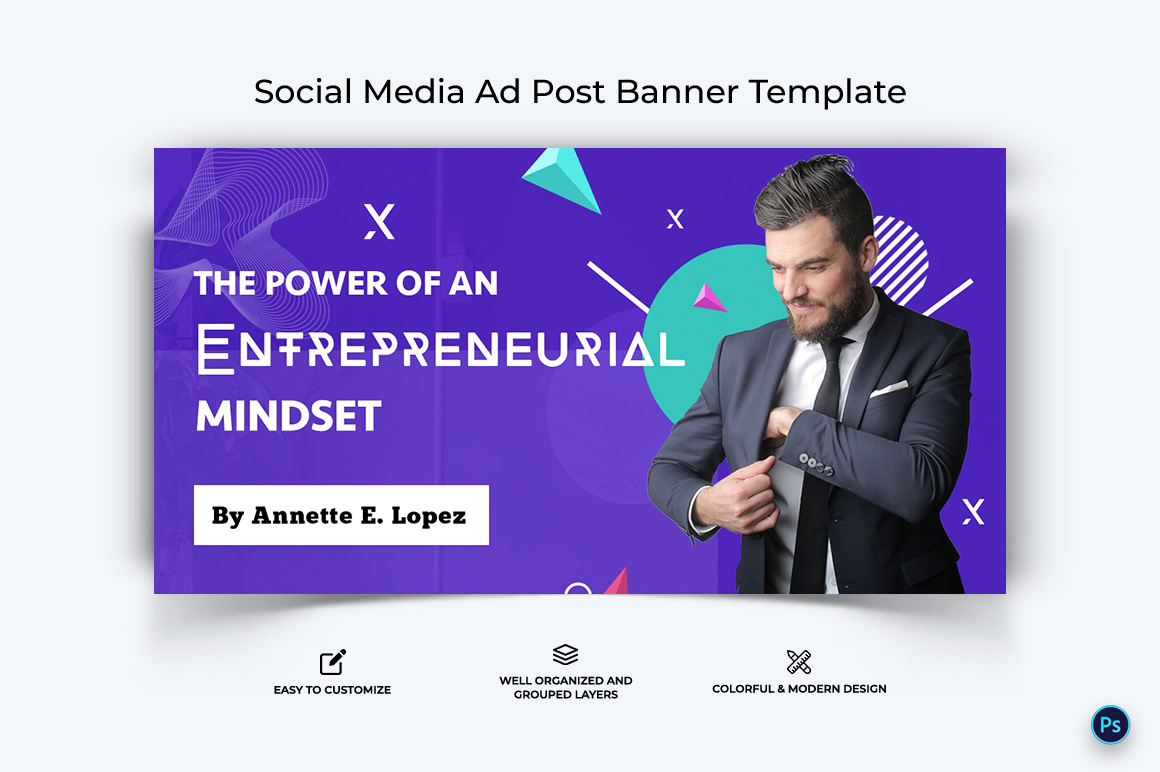 Business Service Facebook Ad Banner Design Template-13