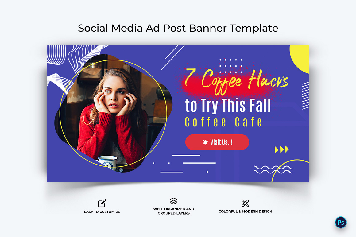 Coffee Making Facebook Ad Banner Design Template-05