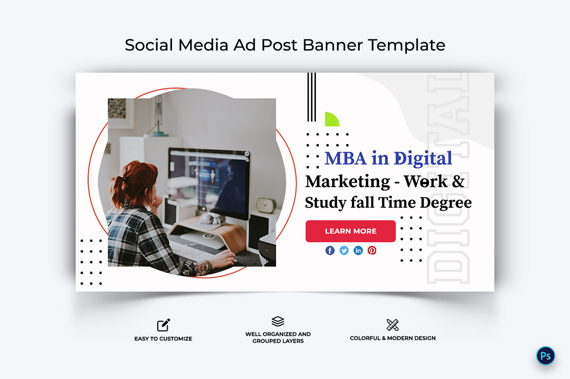 Digital Marketing Facebook Ad Banner Design Template-01