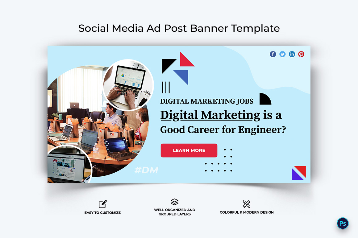 Digital Marketing Facebook Ad Banner Design Template-03