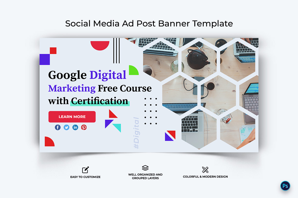 Digital Marketing Facebook Ad Banner Design Template-06