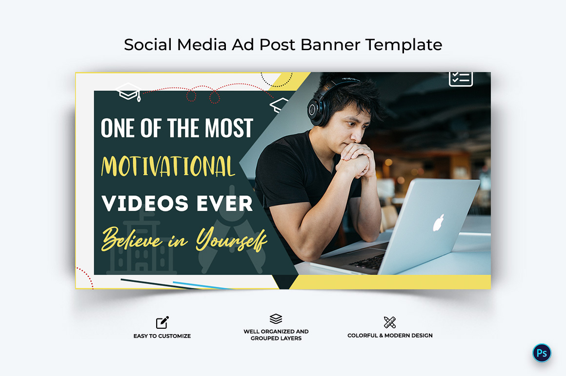 Education Facebook Ad Banner Design Template-05