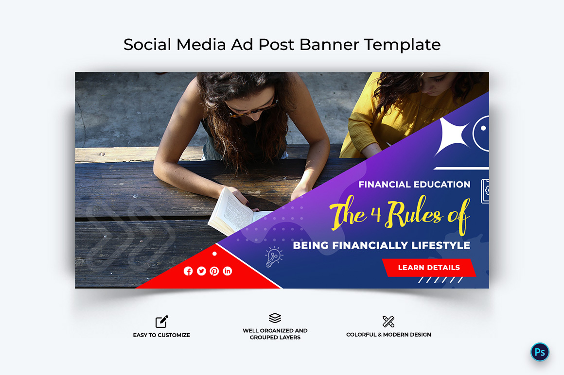 Education Facebook Ad Banner Design Template-07