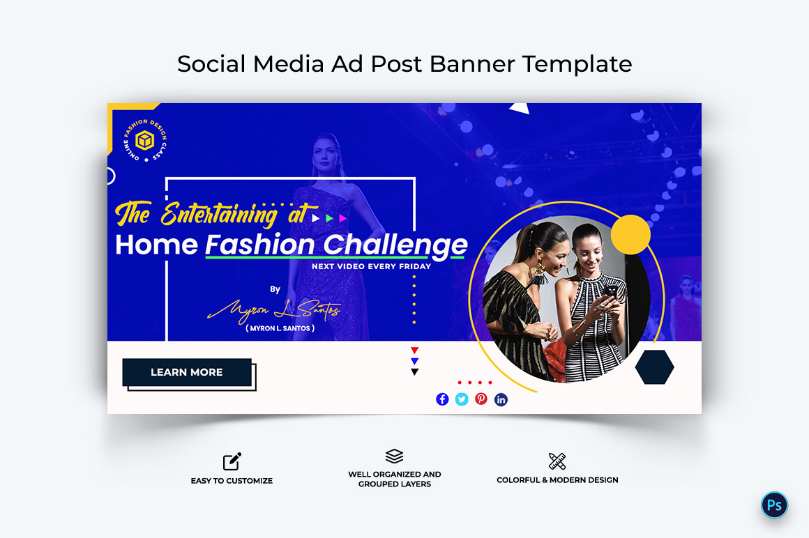 Fashion Facebook Ad Banner Design Template-03