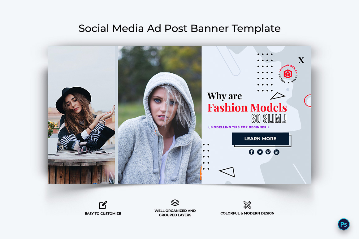 Fashion Facebook Ad Banner Design Template-07