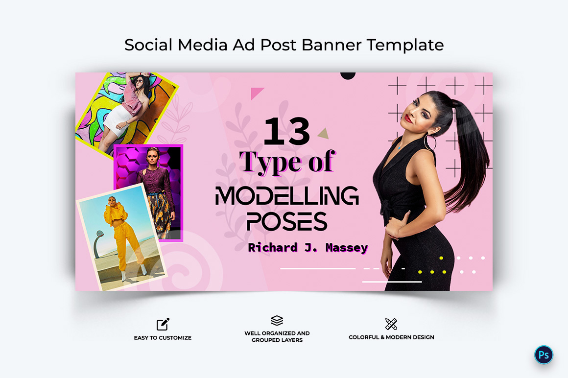 Fashion Facebook Ad Banner Design Template-13