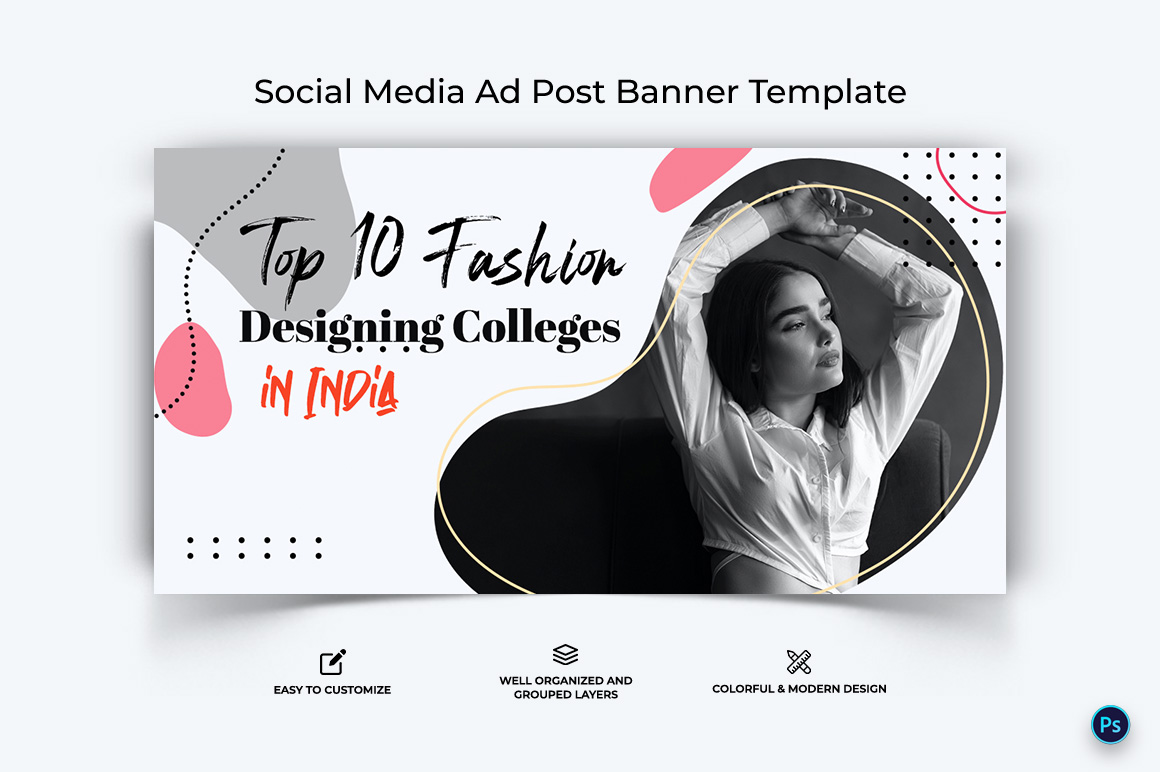 Fashion Facebook Ad Banner Design Template-25