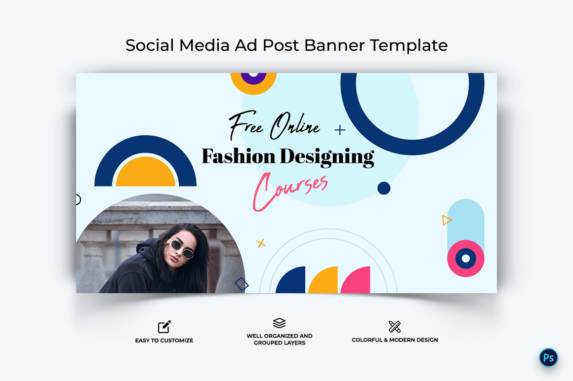 Fashion Facebook Ad Banner Design Template-26