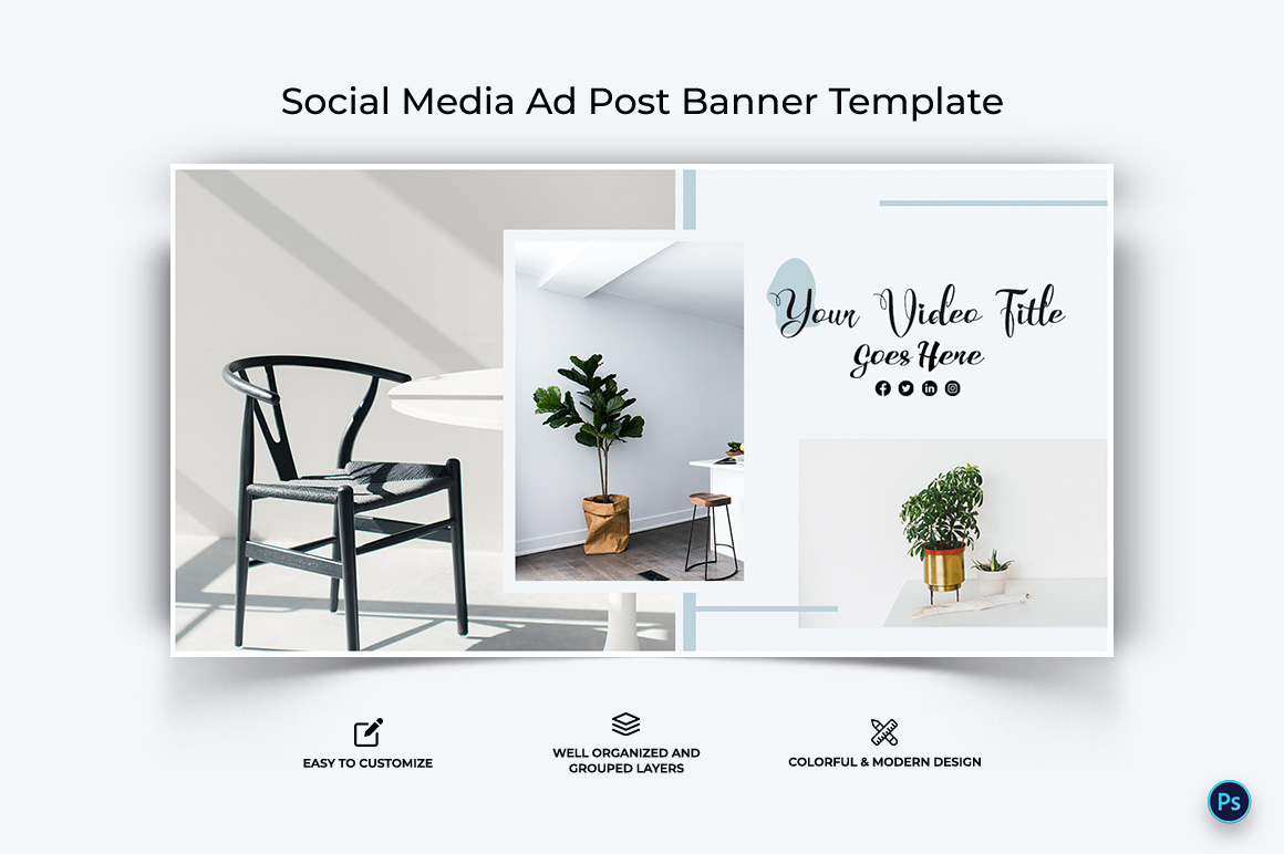 Interior Minimal Facebook Ad Banner Design Template-03