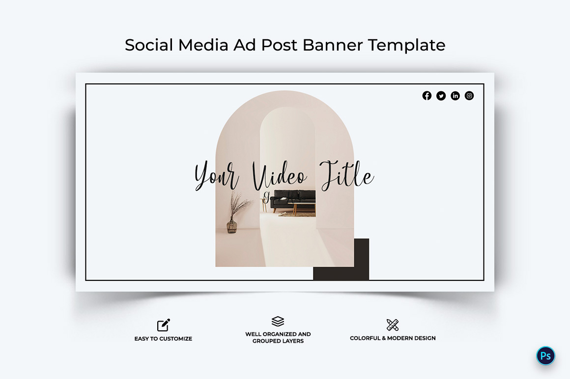 Interior Minimal Facebook Ad Banner Design Template-05