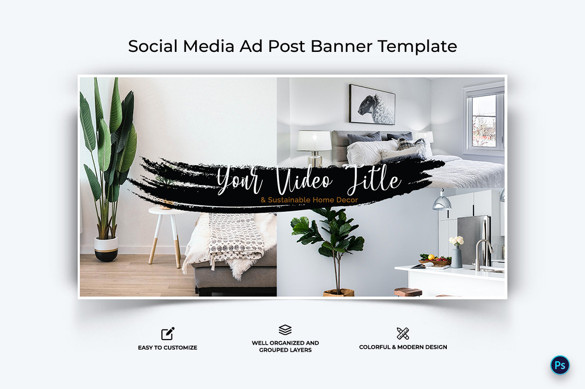 Interior Minimal Facebook Ad Banner Design Template-10