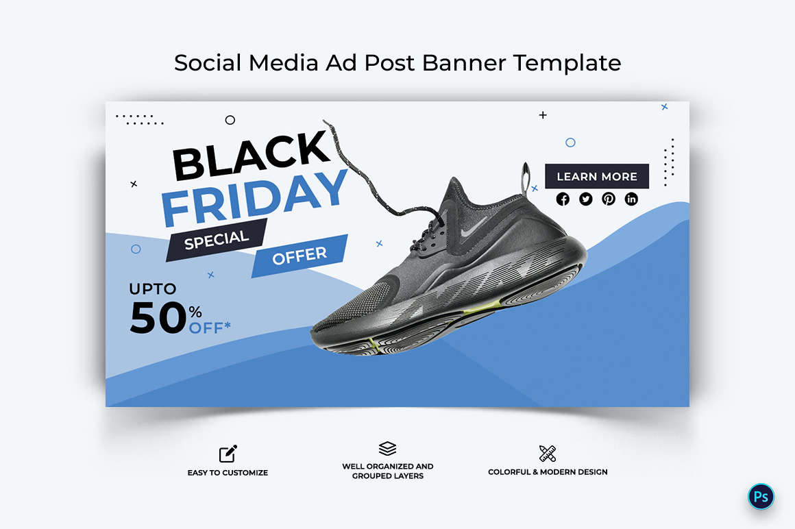 Sale Offer Facebook Ad Banner Design Template-08