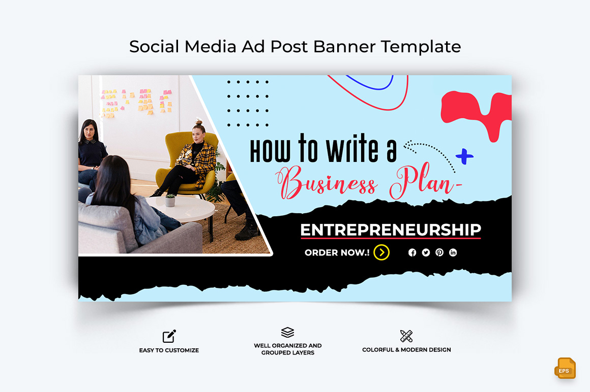 Business Service Facebook Ad Banner Design-003