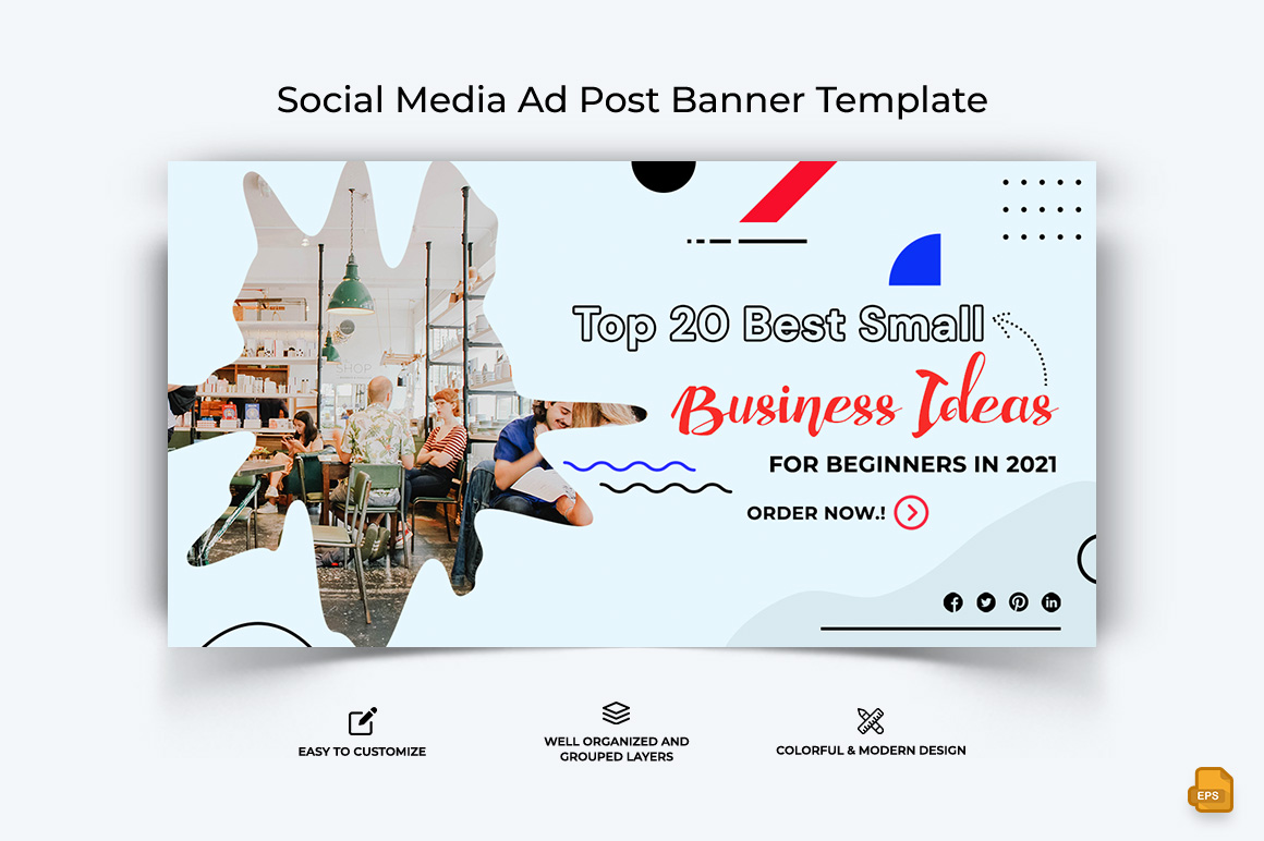 Business Service Facebook Ad Banner Design-004