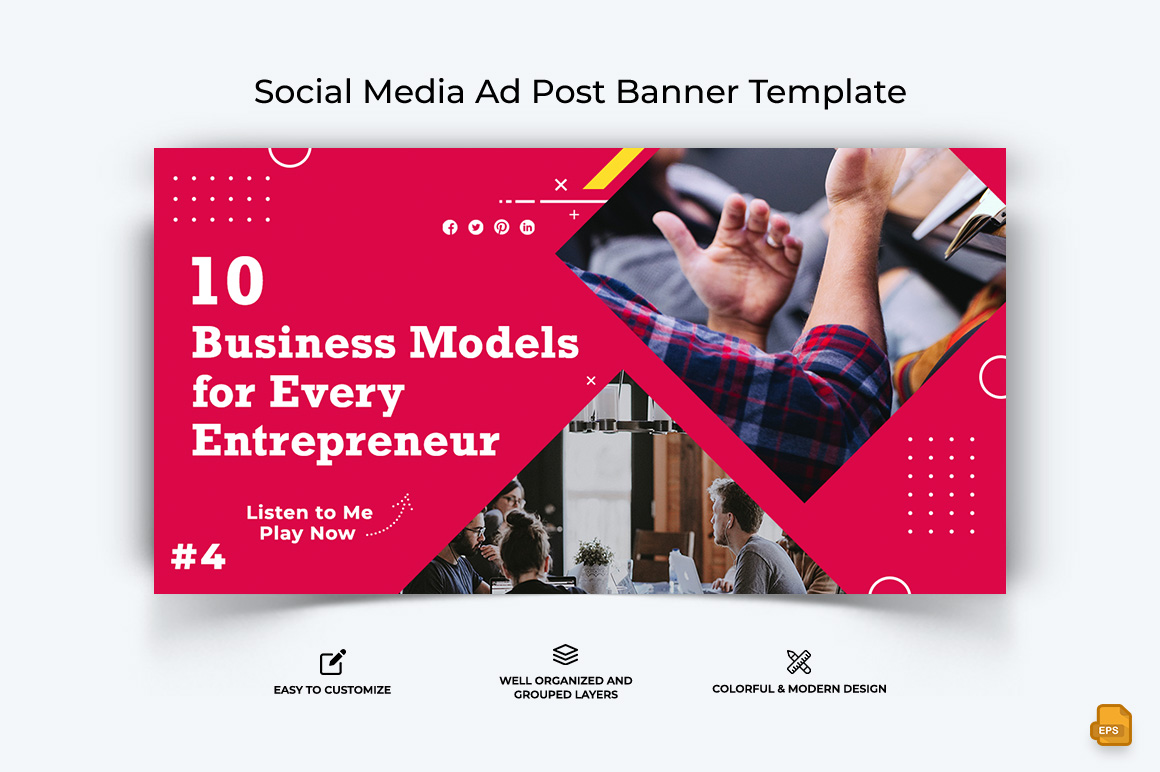 Business Service Facebook Ad Banner Design-020