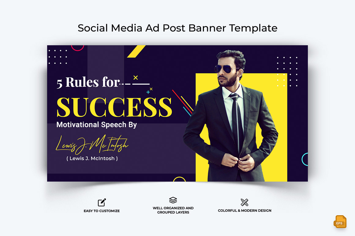 Business Service Facebook Ad Banner Design-021