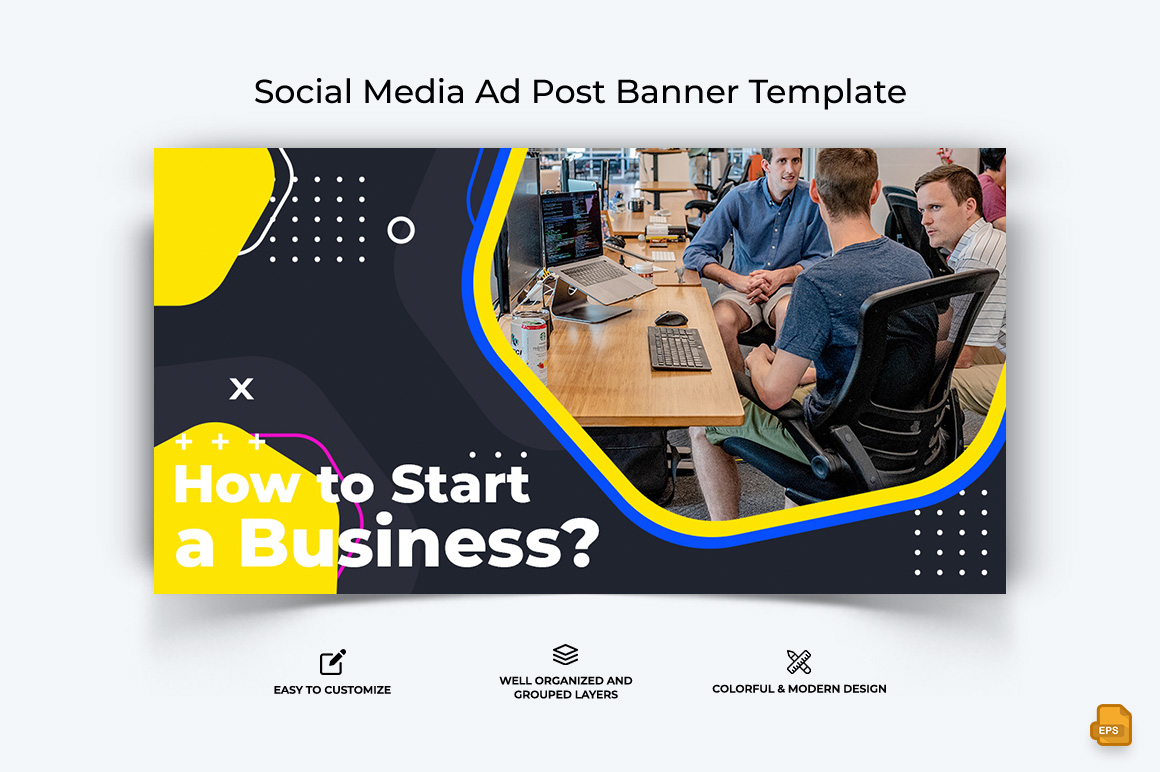 Business Service Facebook Ad Banner Design-025