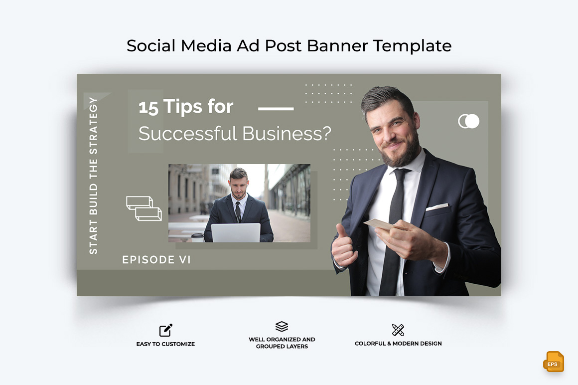 Business Service Facebook Ad Banner Design-036