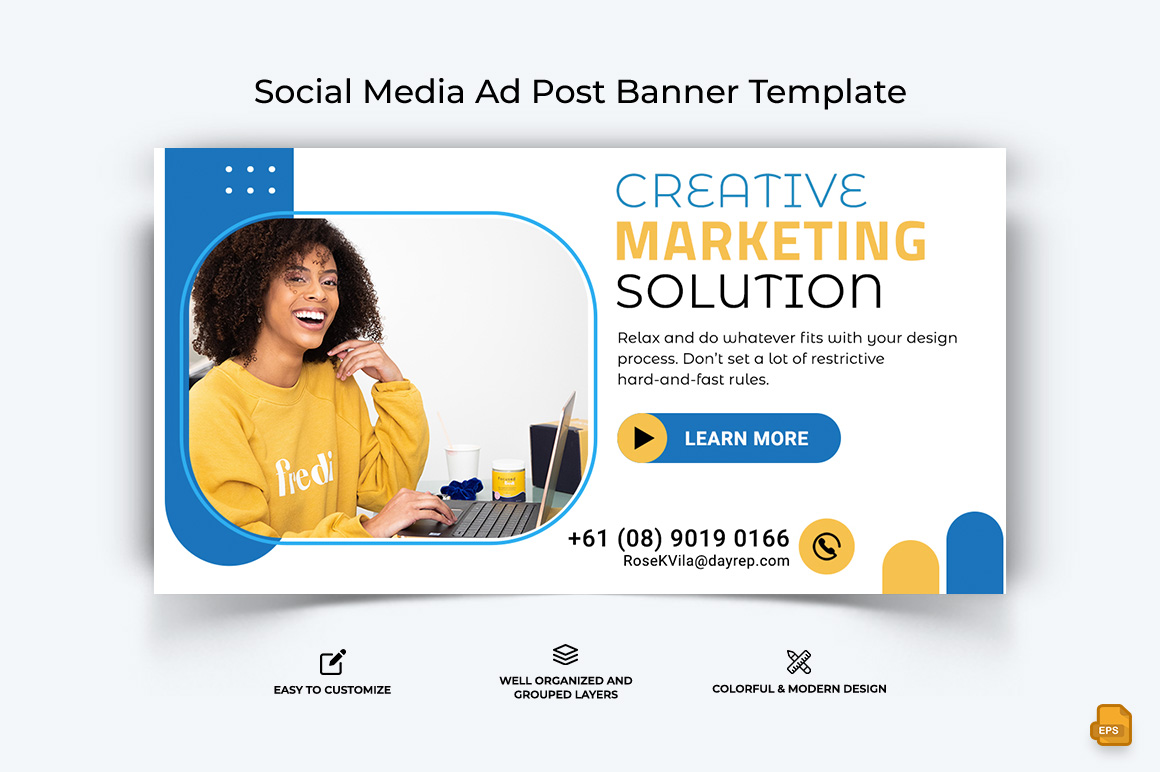 Business Service Facebook Ad Banner Design-044