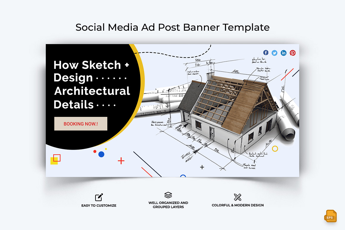 Architecture Facebook Ad Banner Design-002