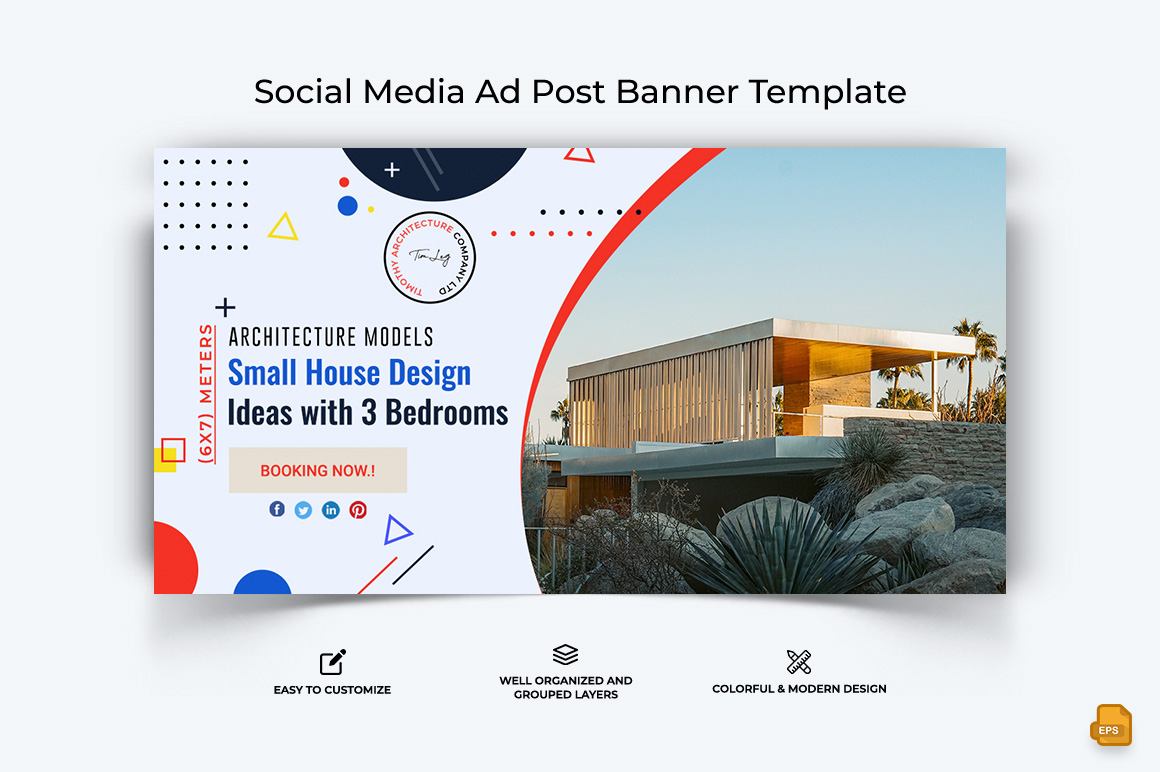 Architecture Facebook Ad Banner Design-005