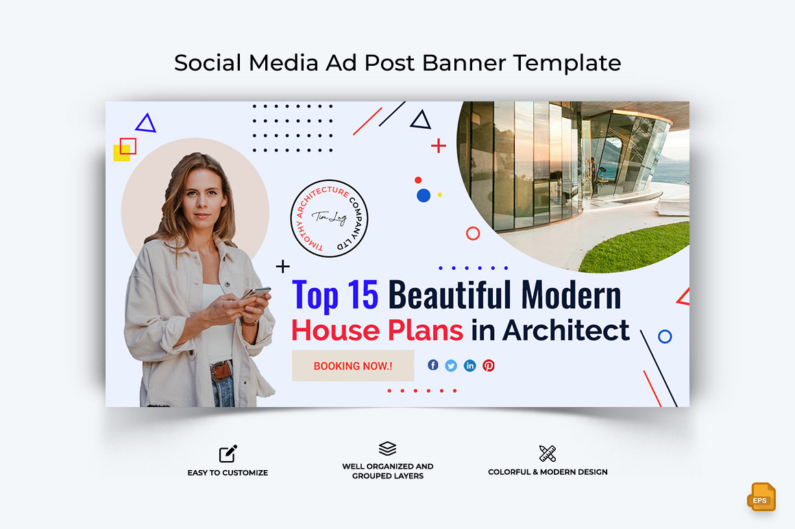 Architecture Facebook Ad Banner Design-007