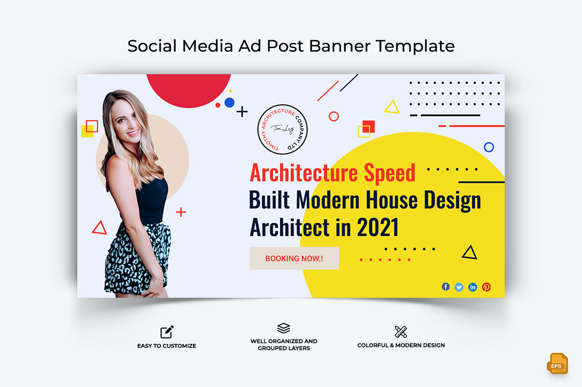 Architecture Facebook Ad Banner Design-009