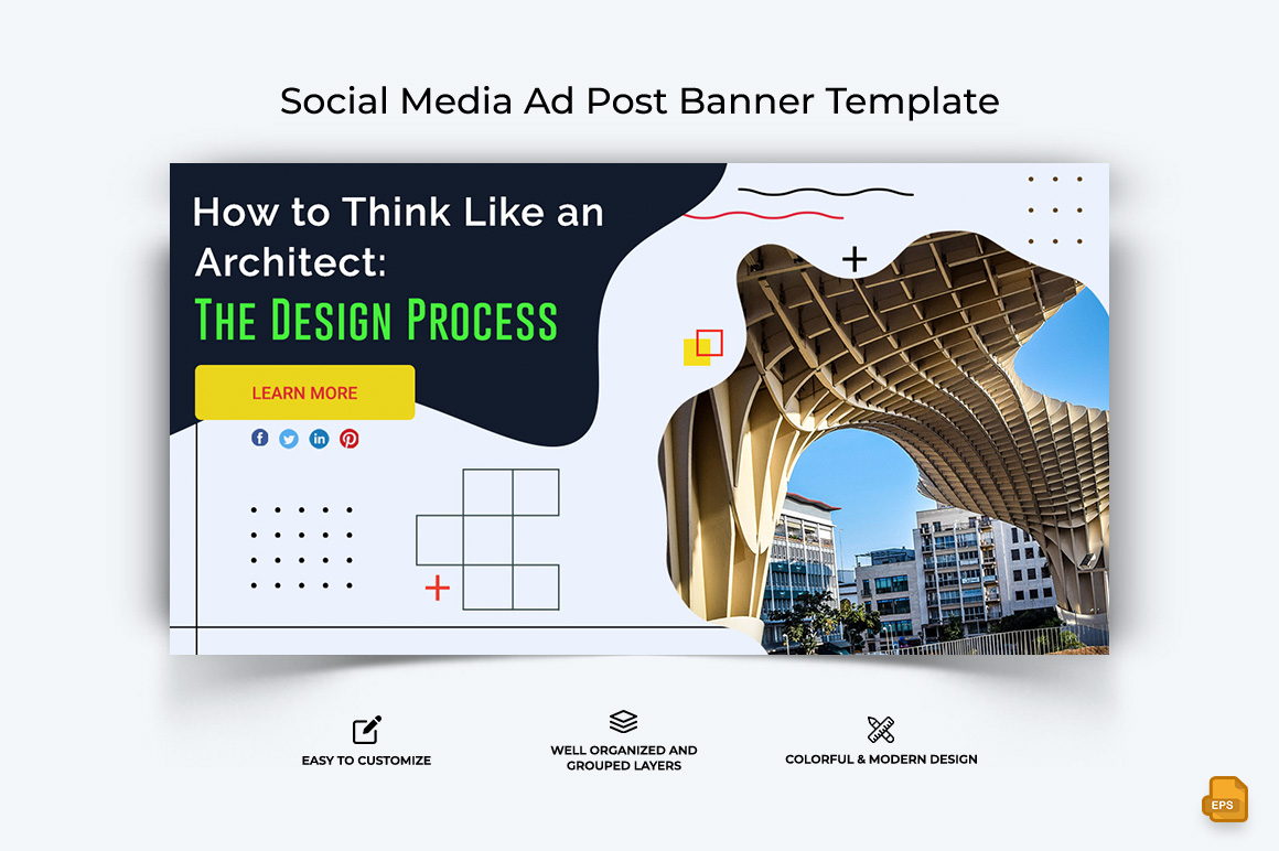 Architecture Facebook Ad Banner Design-012