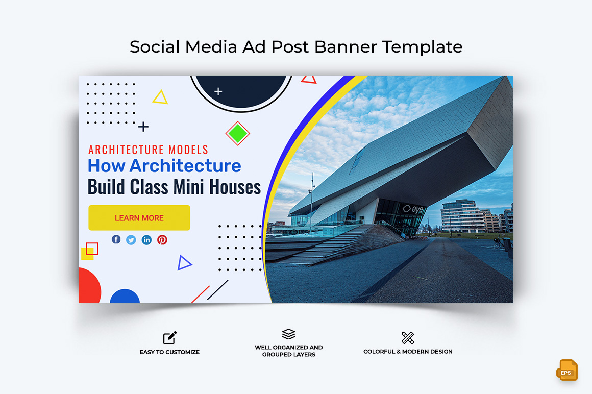 Architecture Facebook Ad Banner Design-015