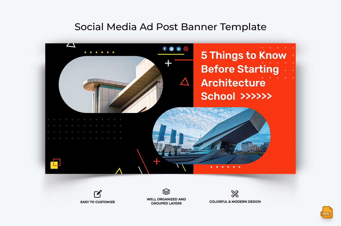 Architecture Facebook Ad Banner Design-018