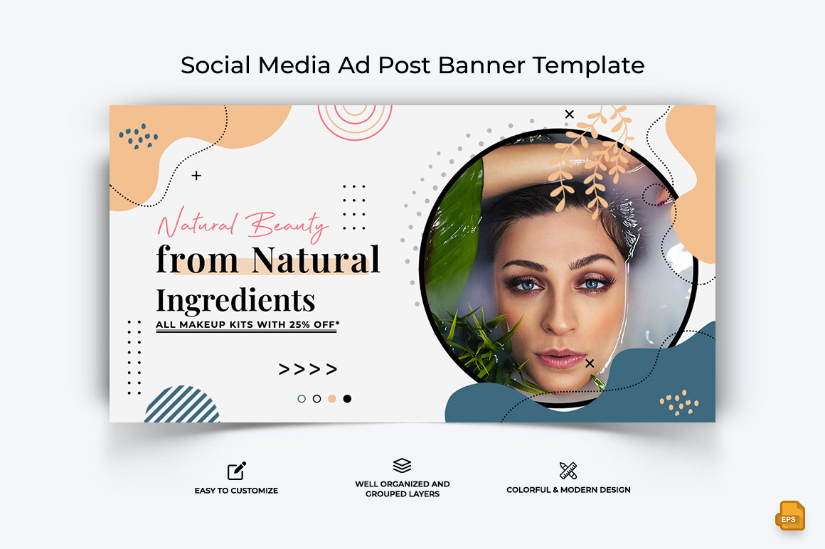 Beauty Tips Facebook Ad Banner Design-001