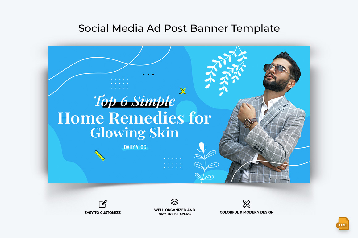 Beauty Tips Facebook Ad Banner Design-011