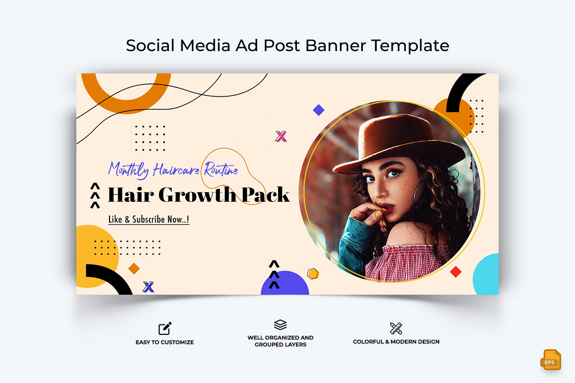 Beauty Tips Facebook Ad Banner Design-016