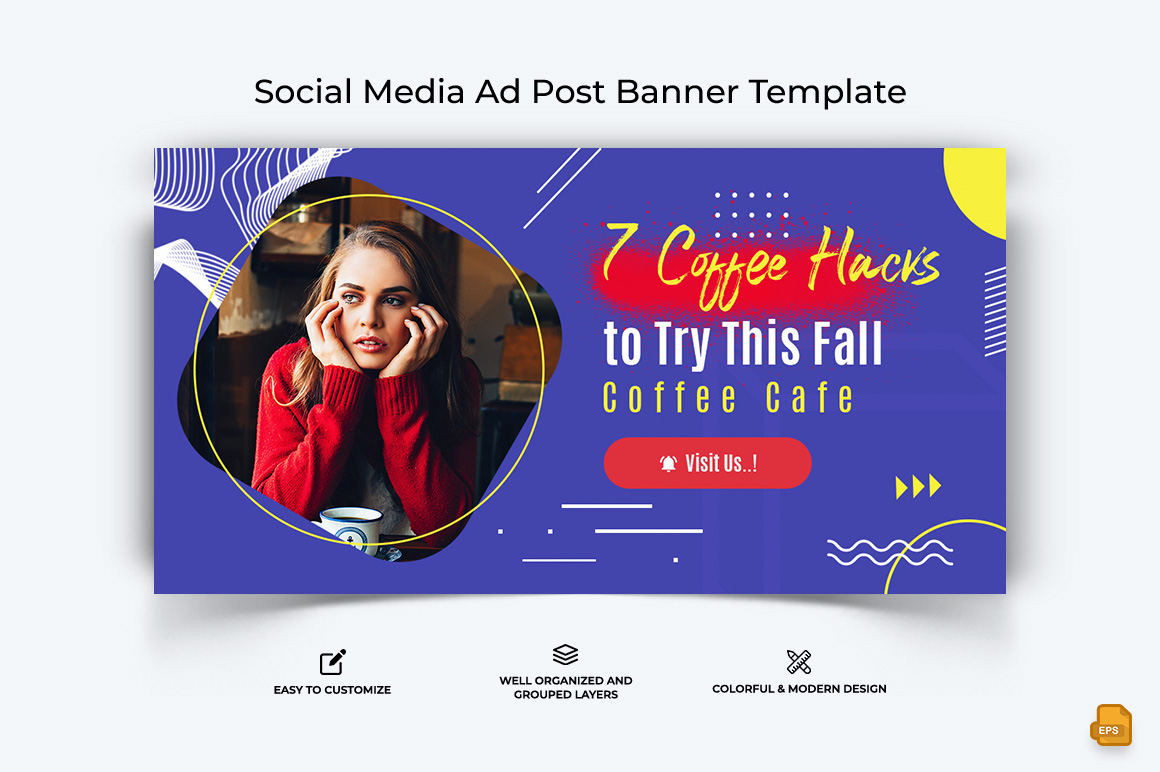 Coffee Making Facebook Ad Banner Design-005