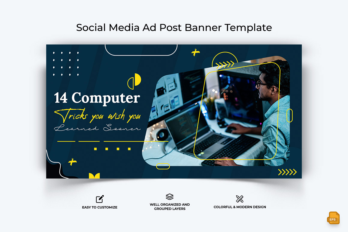 Computer Tricks and Hacking Facebook Ad Banner Design-002