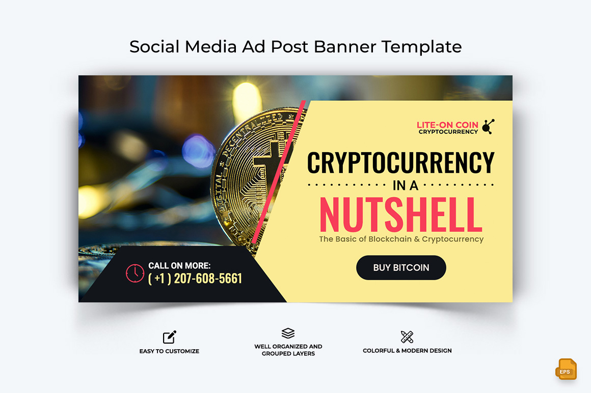 Cryptocurrency Facebook Ad Banner Design-002