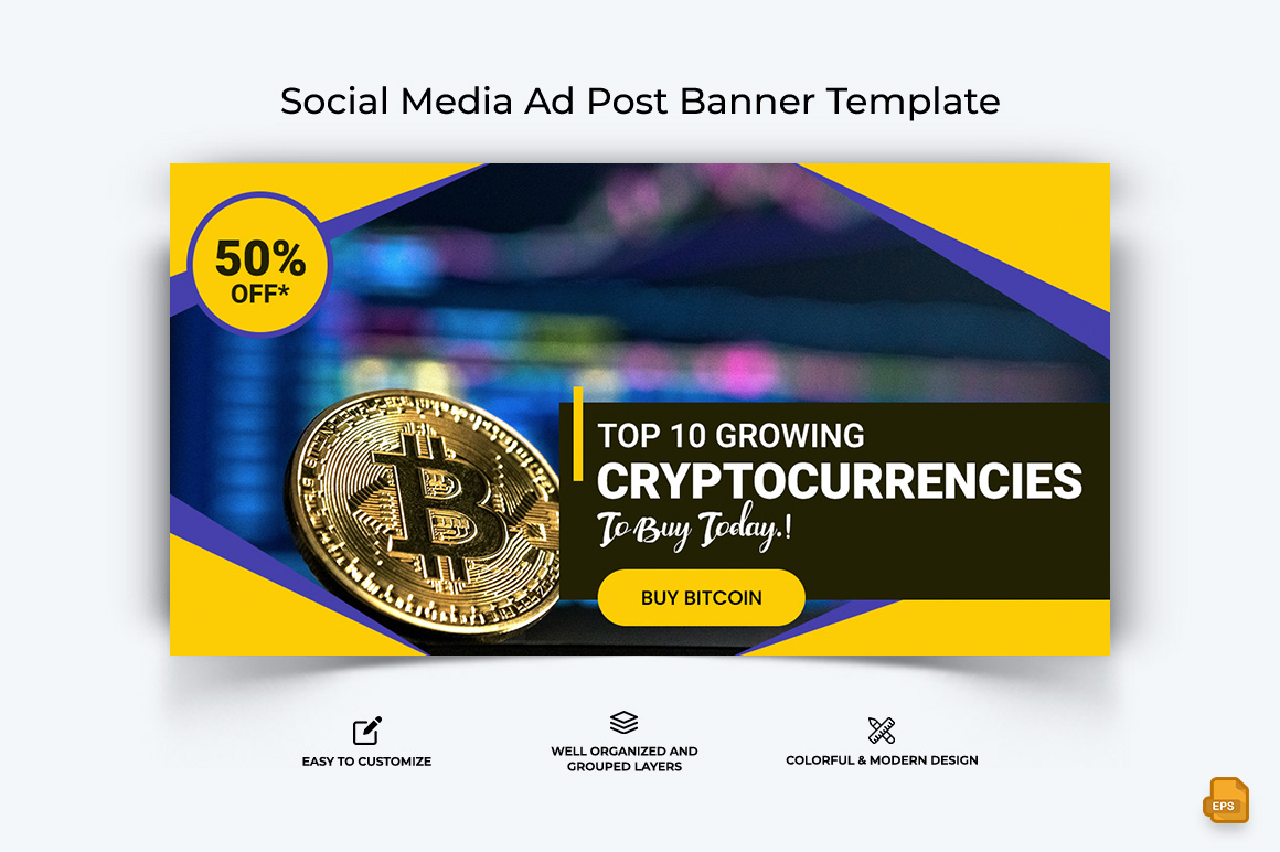 Cryptocurrency Facebook Ad Banner Design-008