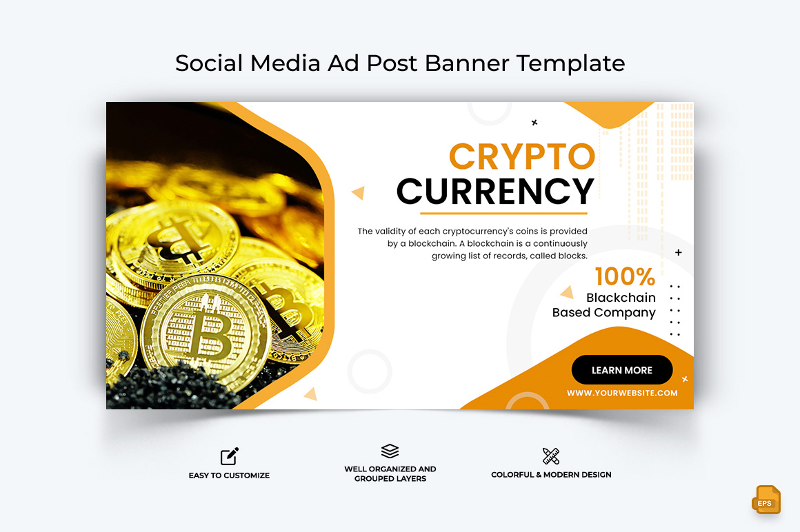 Cryptocurrency Facebook Ad Banner Design-021