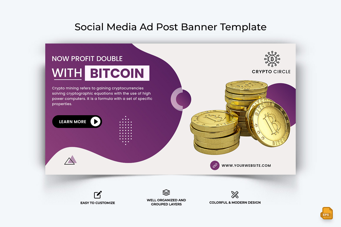 Cryptocurrency Facebook Ad Banner Design-031