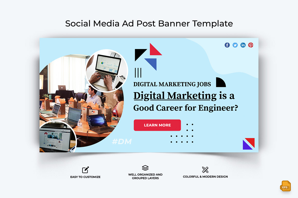 Digital Marketing Facebook Ad Banner Design-003