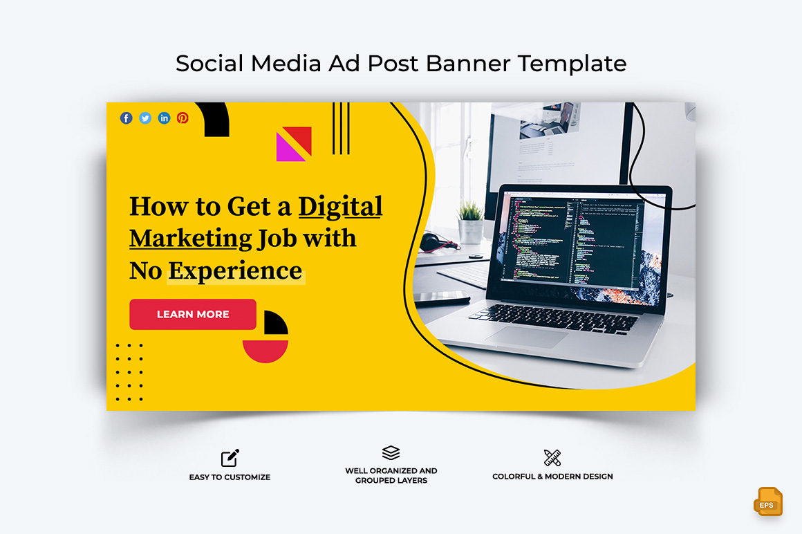 Digital Marketing Facebook Ad Banner Design-005