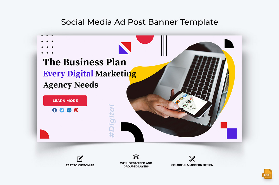 Digital Marketing Facebook Ad Banner Design-010